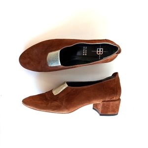 Elodie Bruni anthro 'zell' booties heels